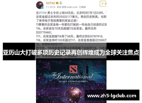 亚历山大打破多项历史记录再创辉煌成为全球关注焦点